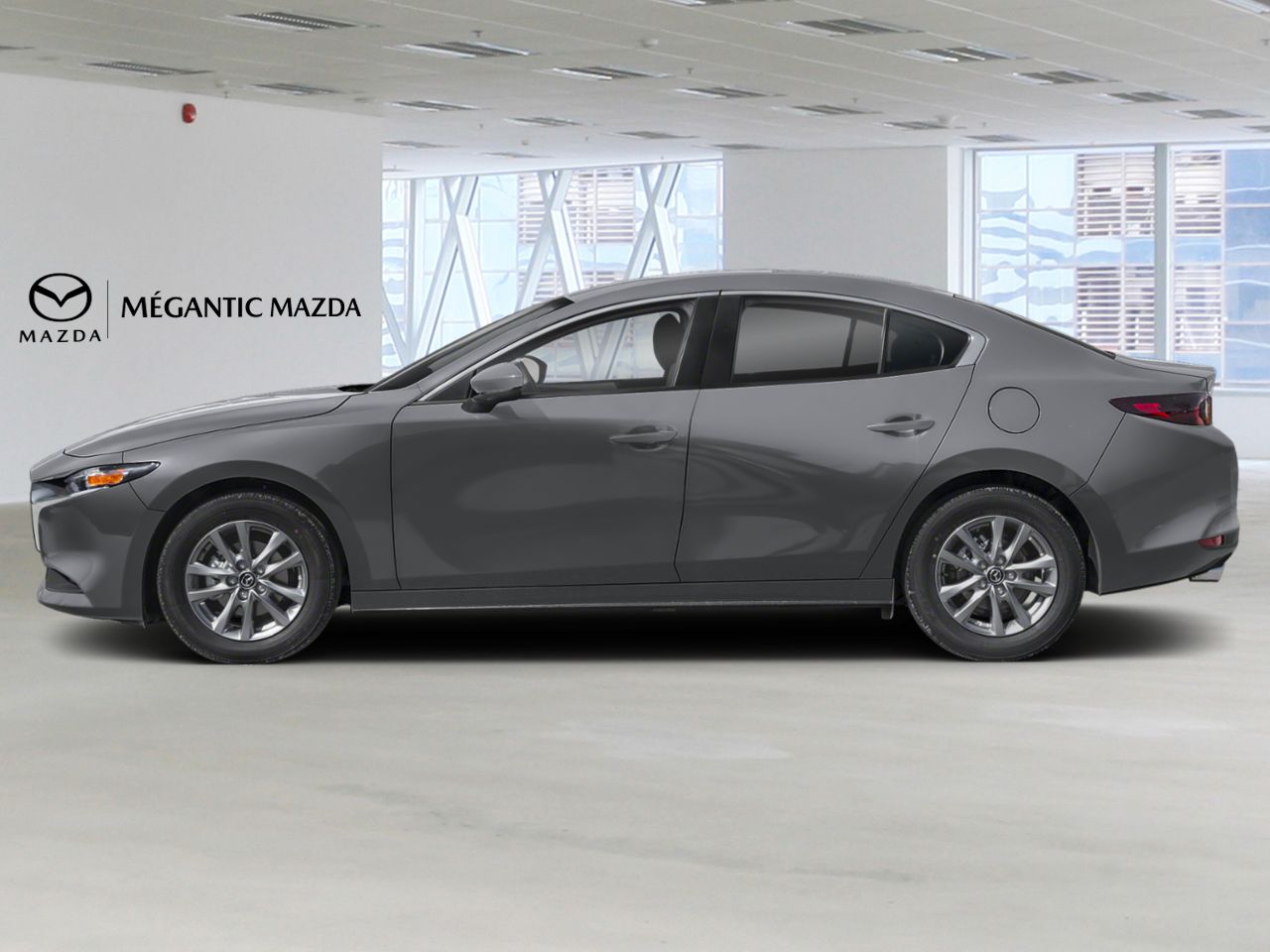 2026 MAZDA Mazda3 Machine Grey Metallic Lac M&eacute;gantic - photo #2