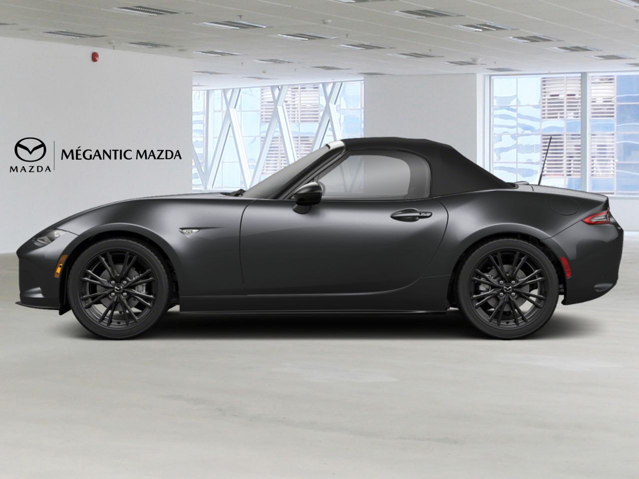 2026 Mazda MX-5 Machine Grey Metallic Lac M&eacute;gantic - photo #1