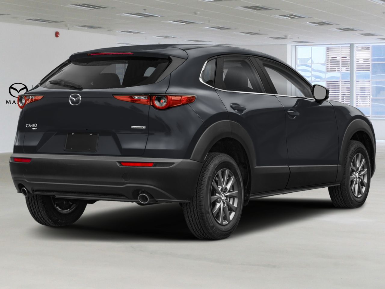 Mazda CX-30 2026 Noir de jais mica Lac M&eacute;gantic - photo #1