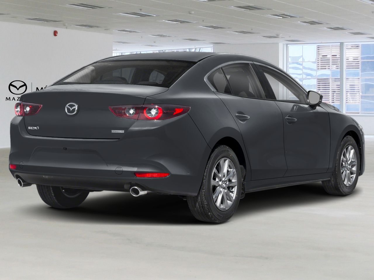 Mazda Mazda3 2026 Noir de jais mica Lac M&eacute;gantic - photo #1