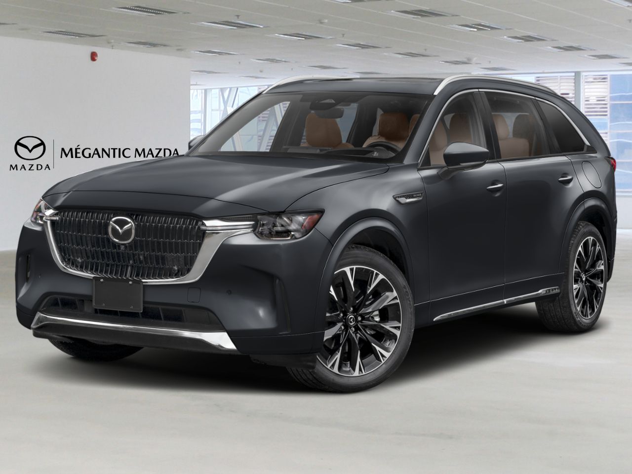 MAZDA CX-90 hybride l&eacute;ger 2026 Noir de jais mica Lac M&eacute;gantic - photo #0