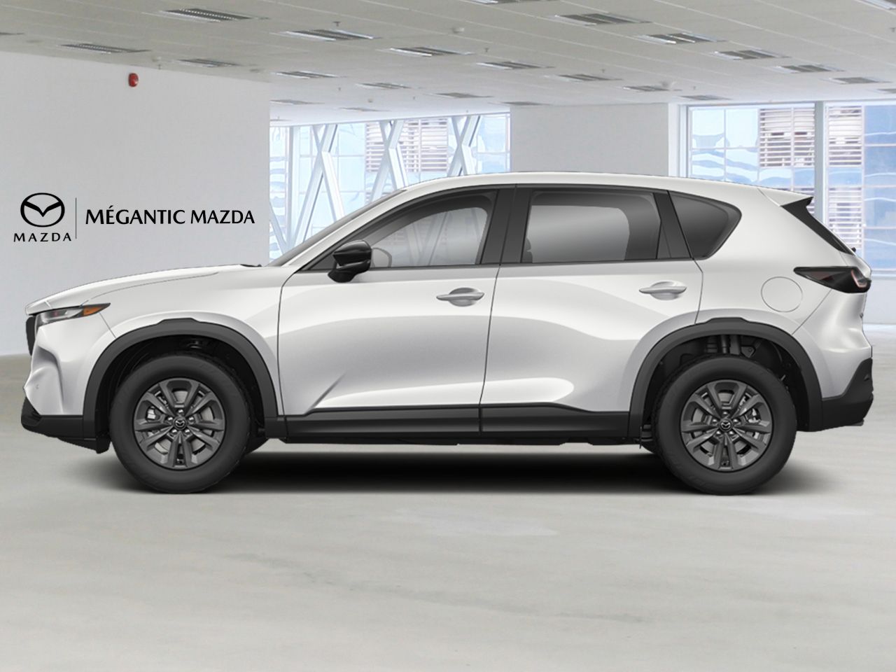 2026 MAZDA CX-5 Rhodium White Metallic Lac M&eacute;gantic - photo #1