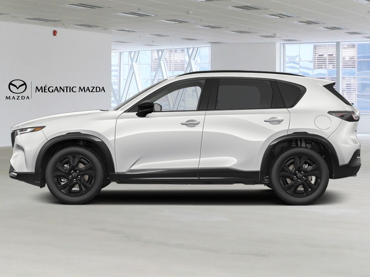 2026 MAZDA CX-5 Rhodium White Metallic Lac M&eacute;gantic - photo #1
