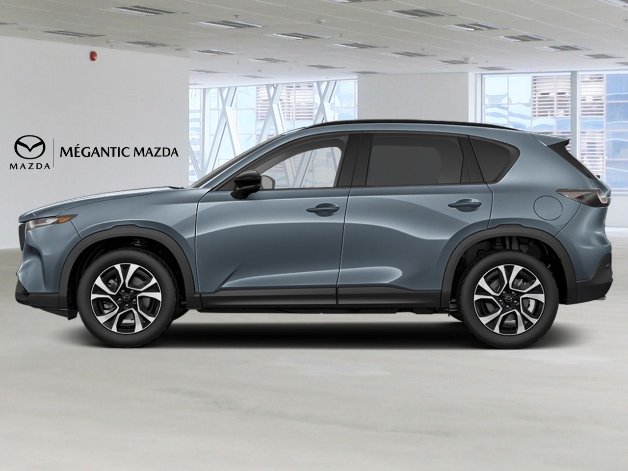 2026 Mazda CX-5 Polymetal Grey Metallic Lac M&eacute;gantic - photo #1