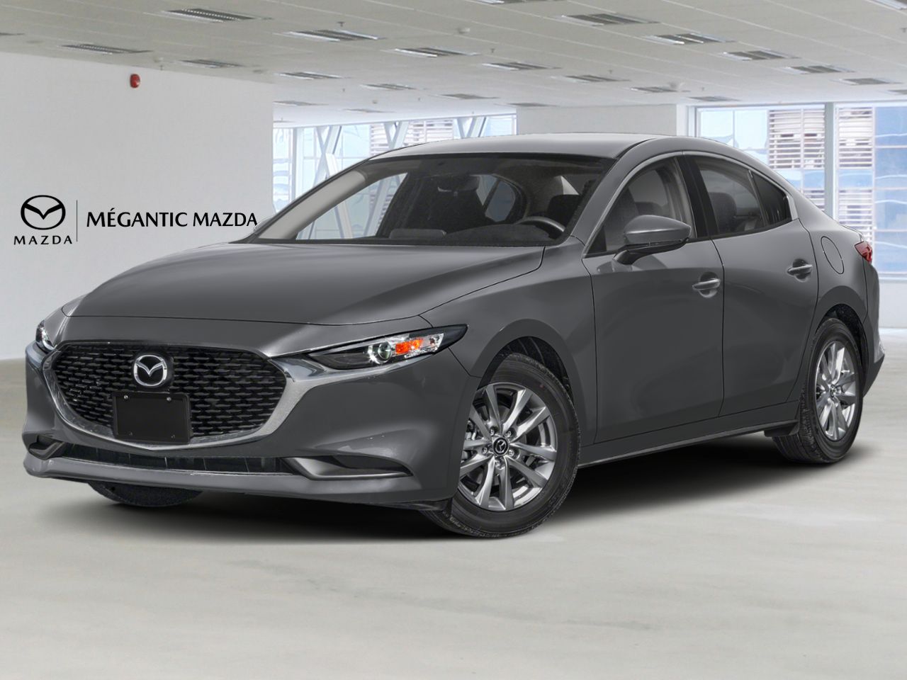 2025 MAZDA Mazda3 Machine Grey Metallic Lac M&eacute;gantic - photo #0