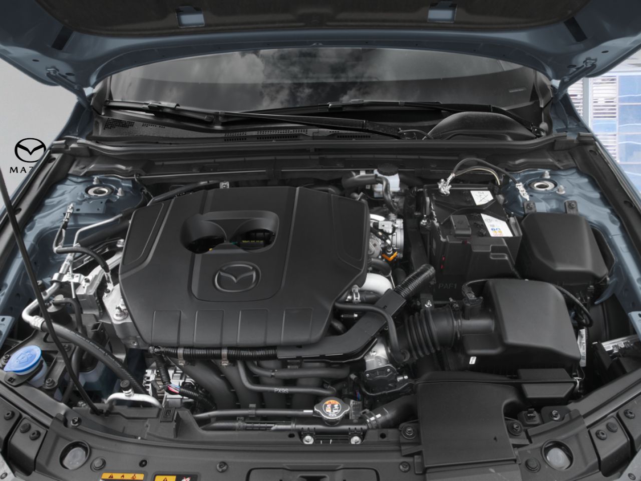 2025 MAZDA Mazda3 Sport Snowflake White Pearl Lac M&eacute;gantic - photo #3