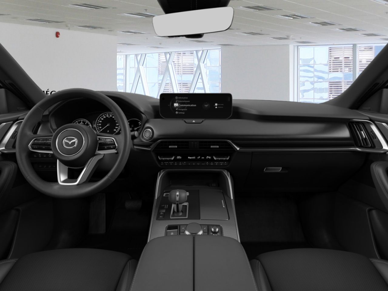 MAZDA CX-70 hybride l&eacute;ger 2026 Gris m&eacute;canique m&eacute;tallis&eacute; Lac M&eacute;gantic - photo #2