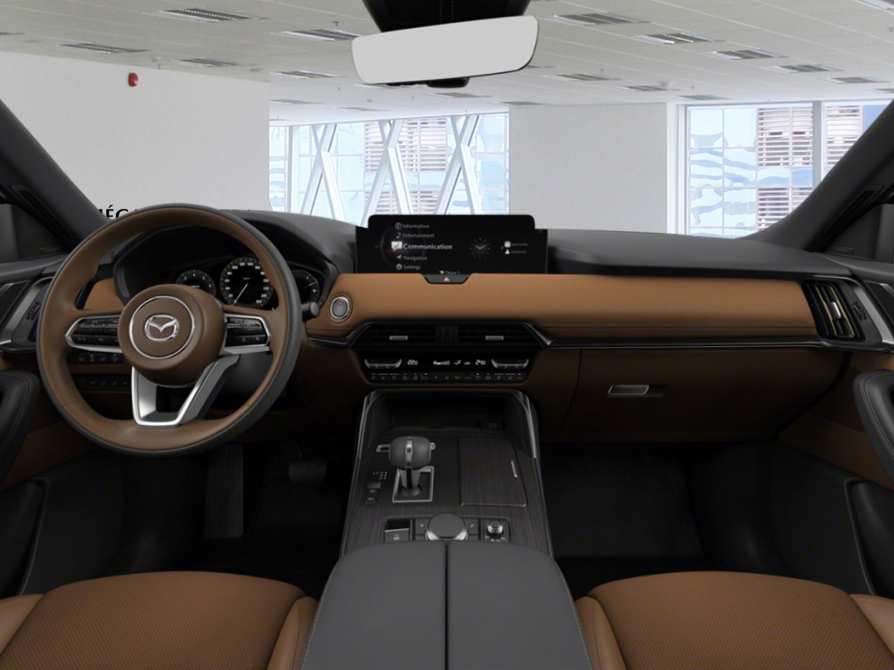 MAZDA CX-70 hybride l&eacute;ger 2026 Blanc rhodium m&eacute;tallis&eacute; Lac M&eacute;gantic - photo #2