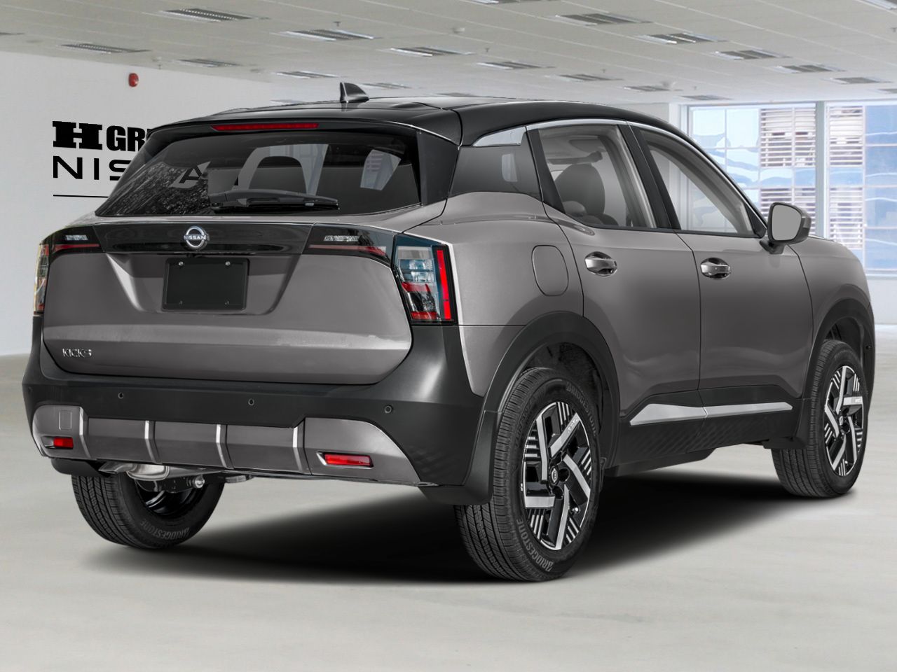 Nissan Kicks 2026 Blanc d'Aspen triple couche/Noir intense Laval - photo #1