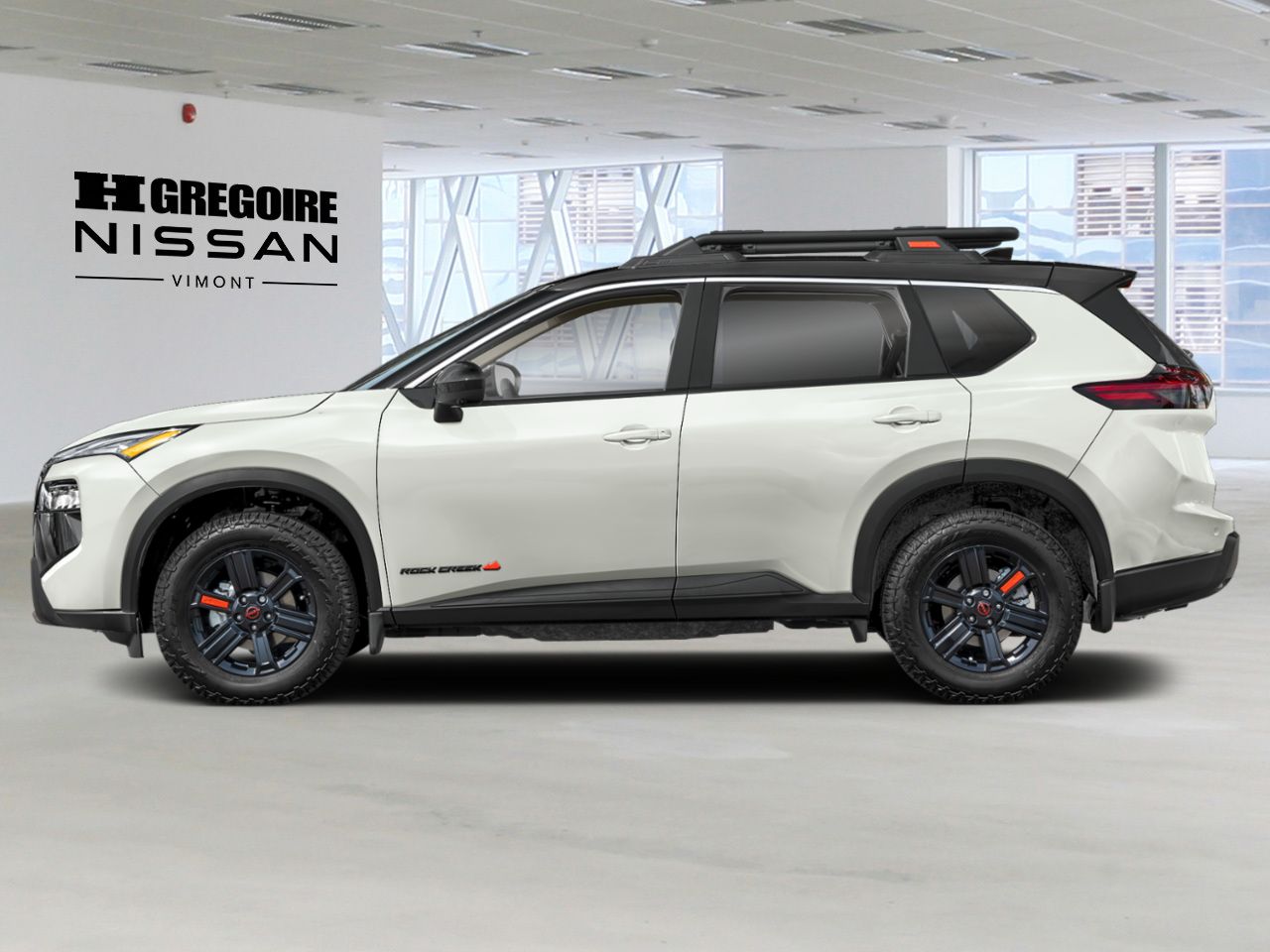 2026 Nissan Rogue White Laval - photo #2