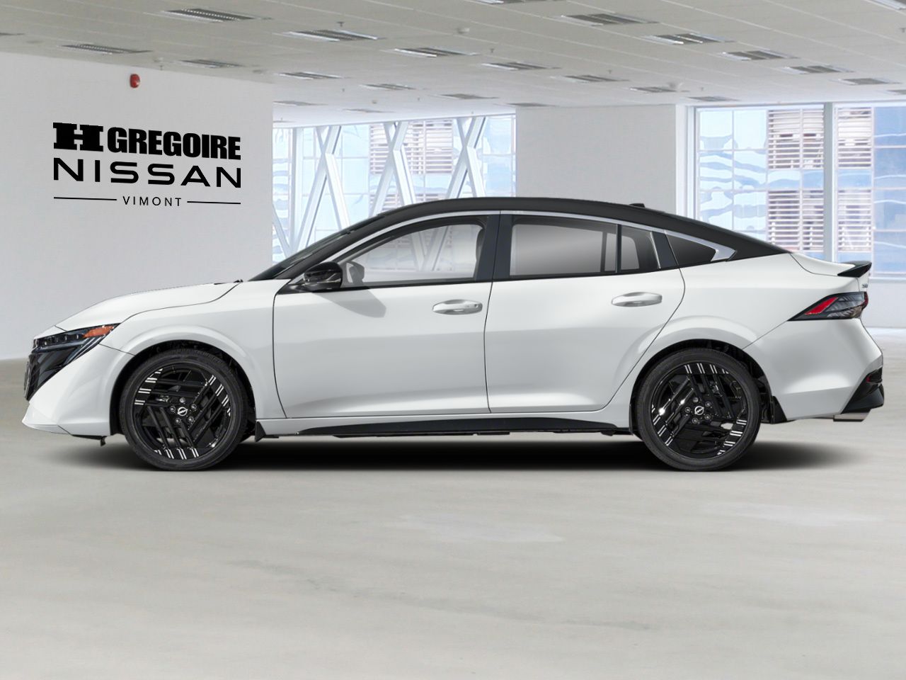 Nissan Sentra 2026 Blanc d'Aspen triple couche/Noir intense Laval - photo #2