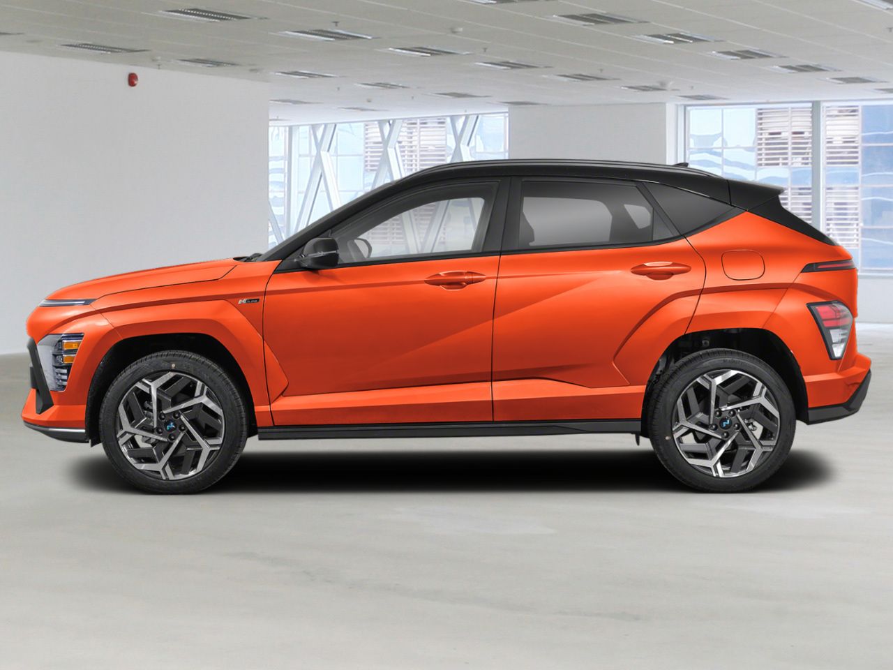 2026 HYUNDAI Kona Soultronic Orange w/Abyss Black Roof Gatineau - photo #1