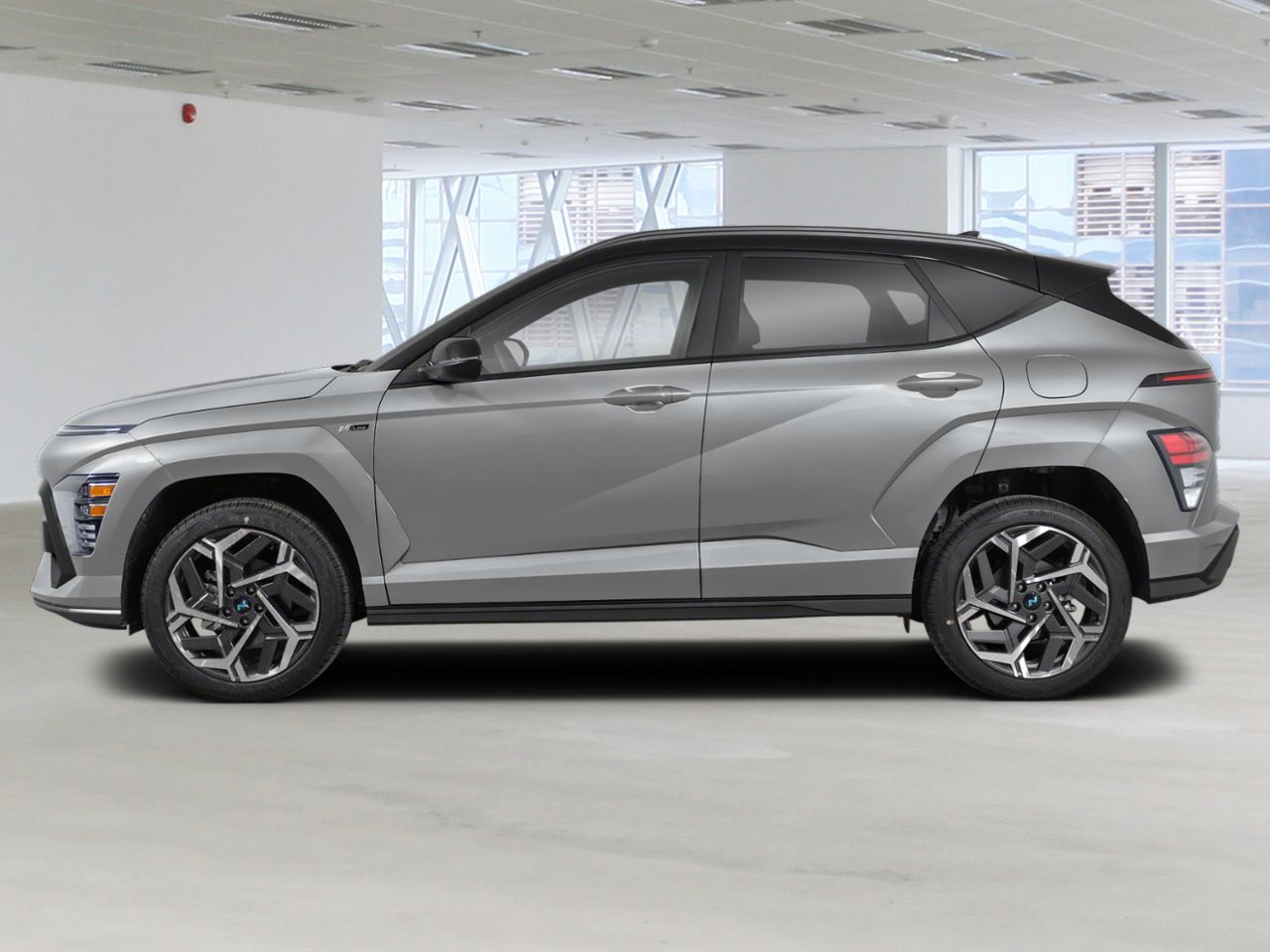 2026 HYUNDAI Kona Cyber Grey w/Abyss Black Roof Gatineau - photo #1