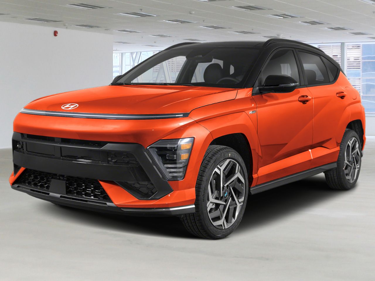 2026 HYUNDAI Kona Soultronic Orange w/Abyss Black Roof Gatineau - photo #0
