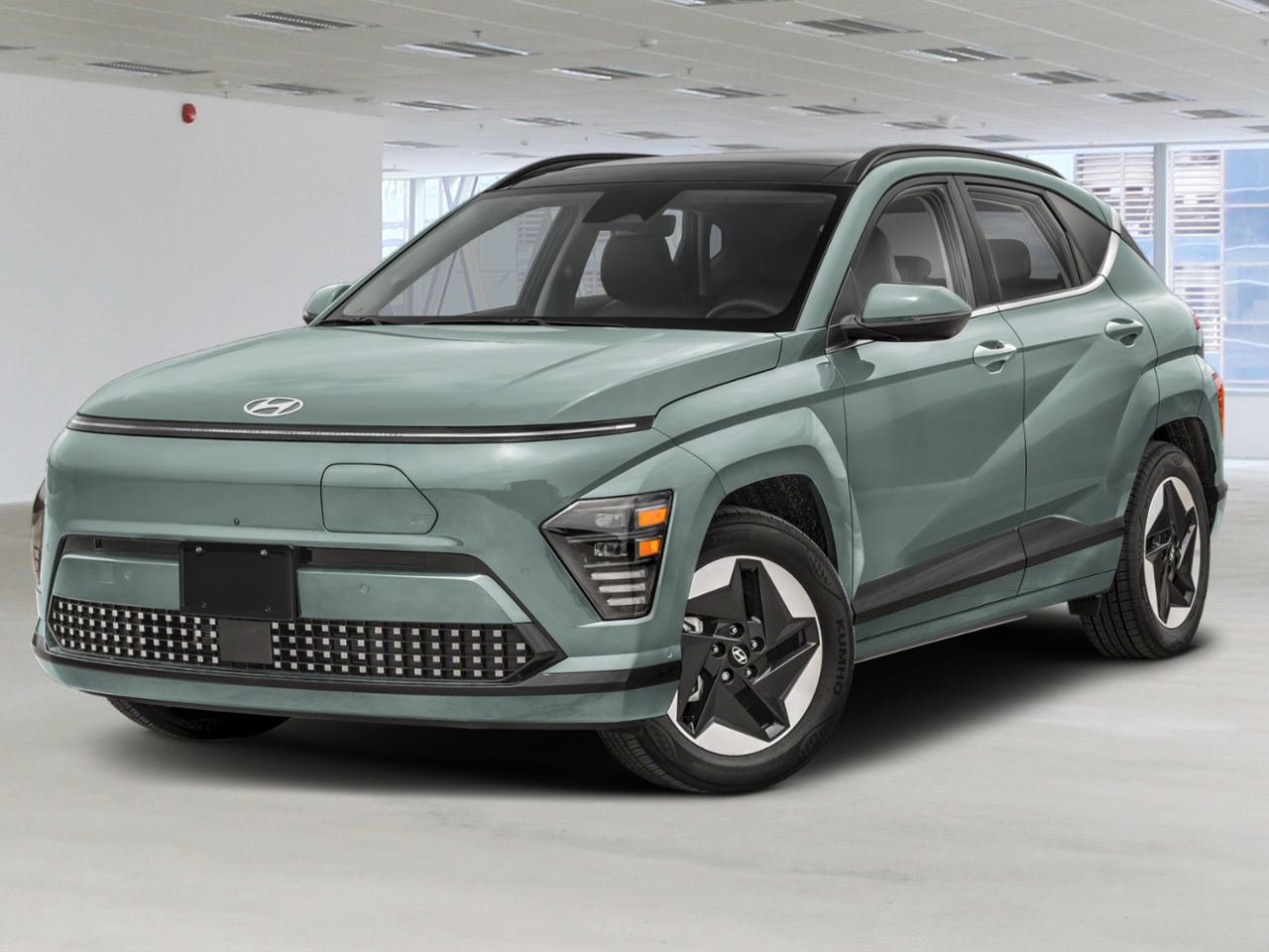 HYUNDAI Kona &eacute;lectrique 2026 Vert mirage Gatineau - photo #0