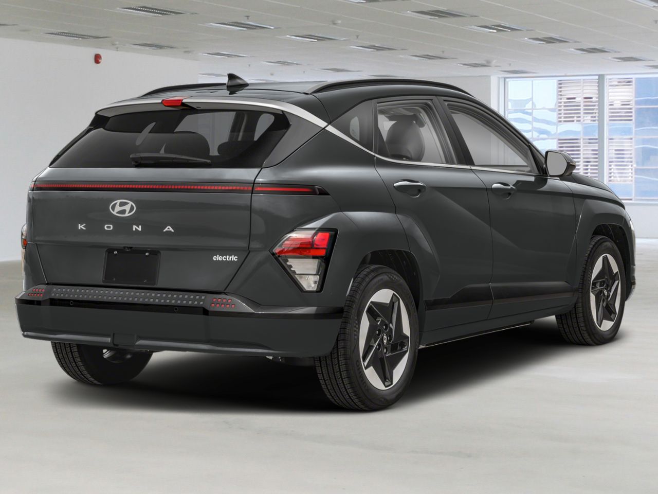 HYUNDAI Kona &eacute;lectrique 2026 Gris &eacute;cotronique Gatineau - photo #2