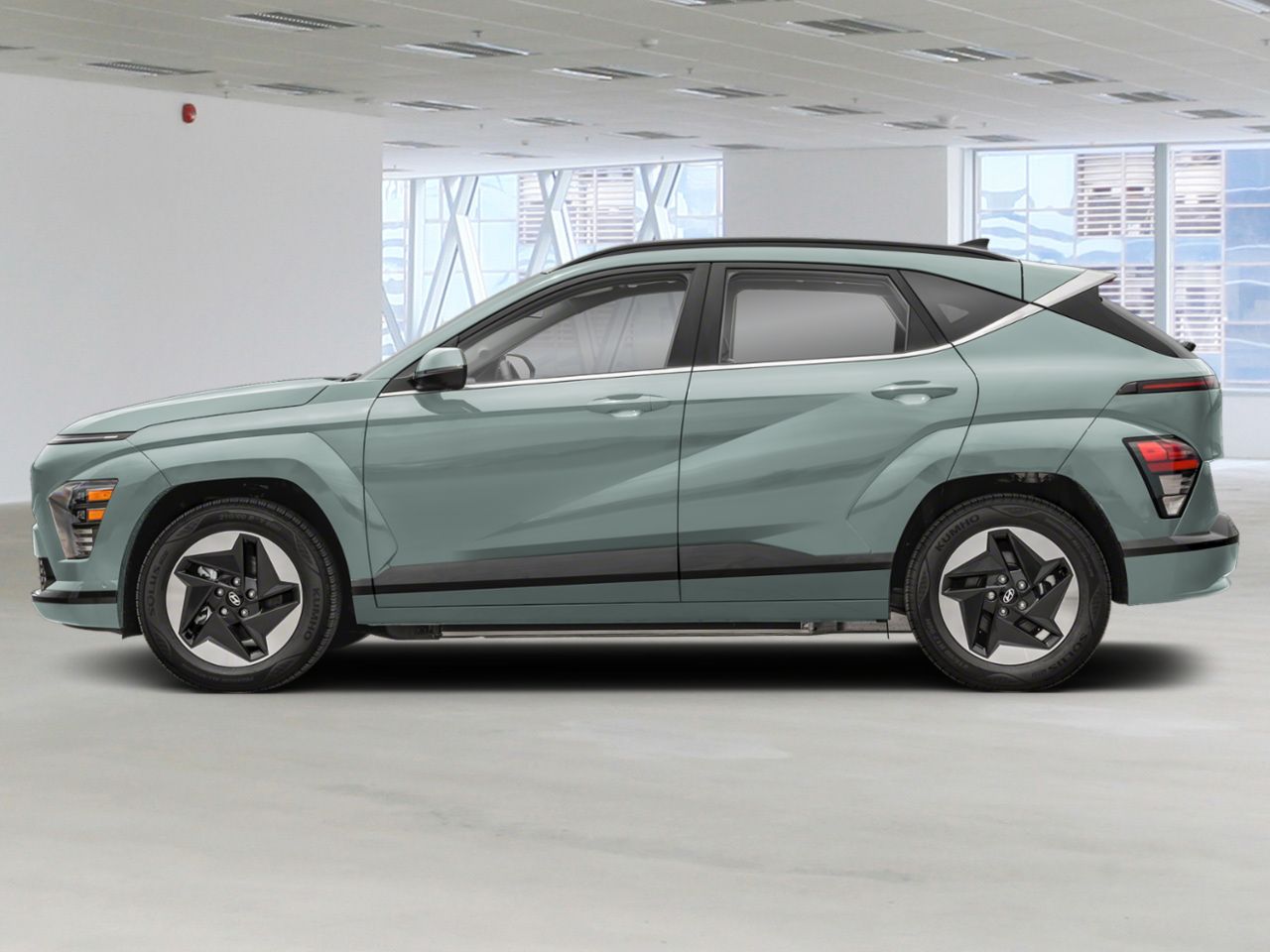 HYUNDAI Kona &eacute;lectrique 2026 Vert mirage Gatineau - photo #1