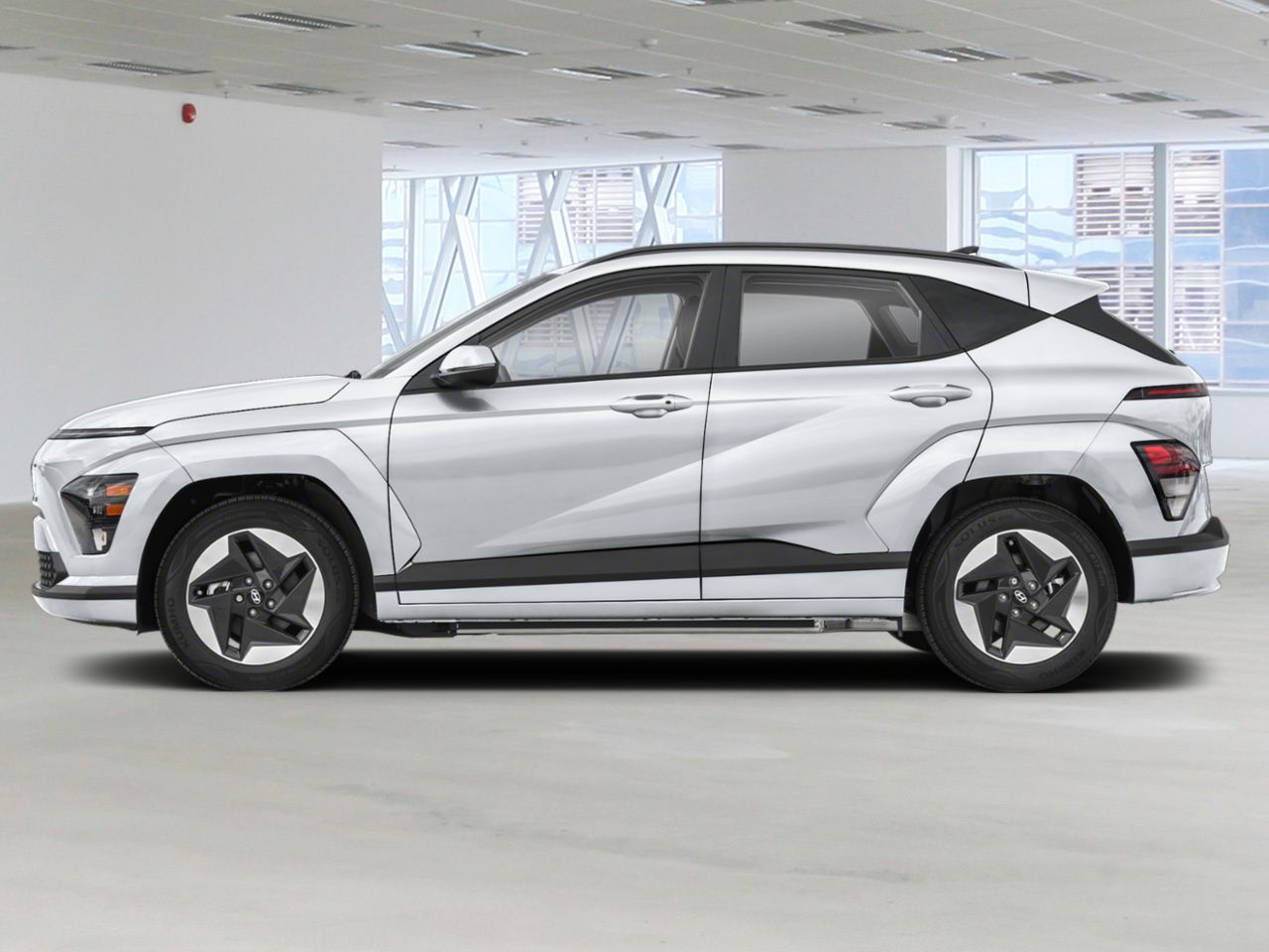 HYUNDAI Kona &eacute;lectrique 2026 Blanc Atlas Gatineau - photo #2