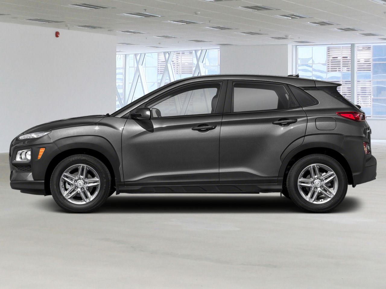 2021 Hyundai Kona Grey Gatineau - photo #3