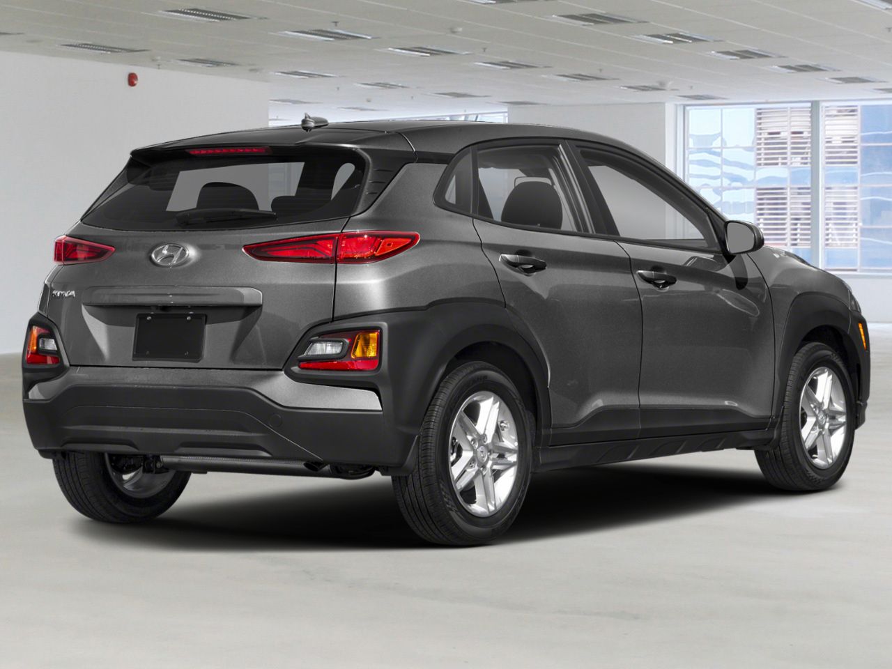 2021 Hyundai Kona Grey Gatineau - photo #2