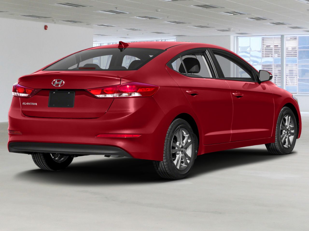 2018 Hyundai Elantra Red Gatineau - photo #2