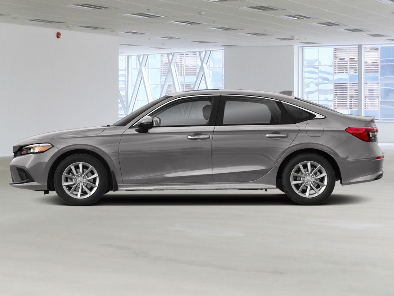 HONDA CIVIC EX 2022 Gris Gatineau - photo #2