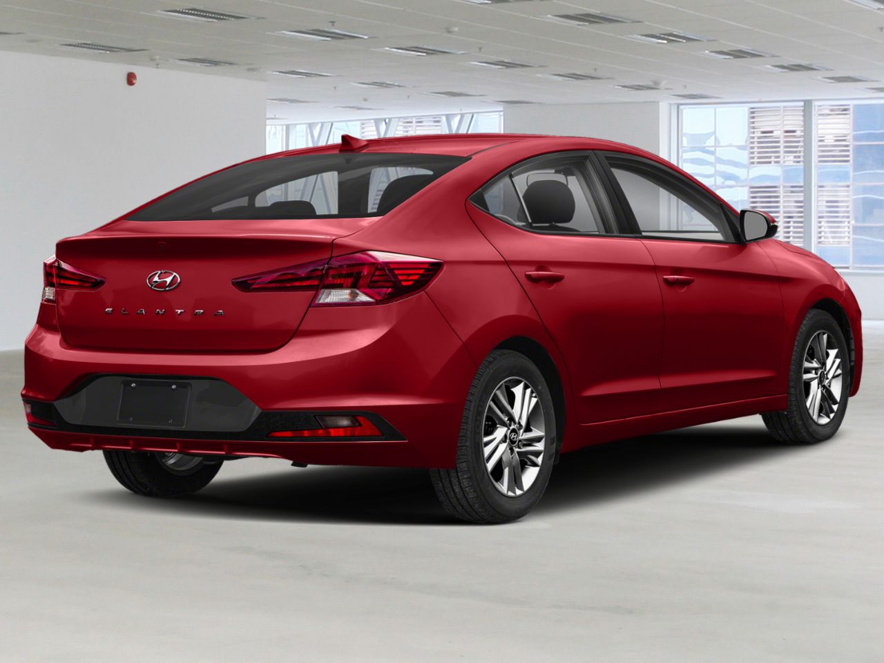 Hyundai Elantra 2019 Rouge Gatineau - photo #3