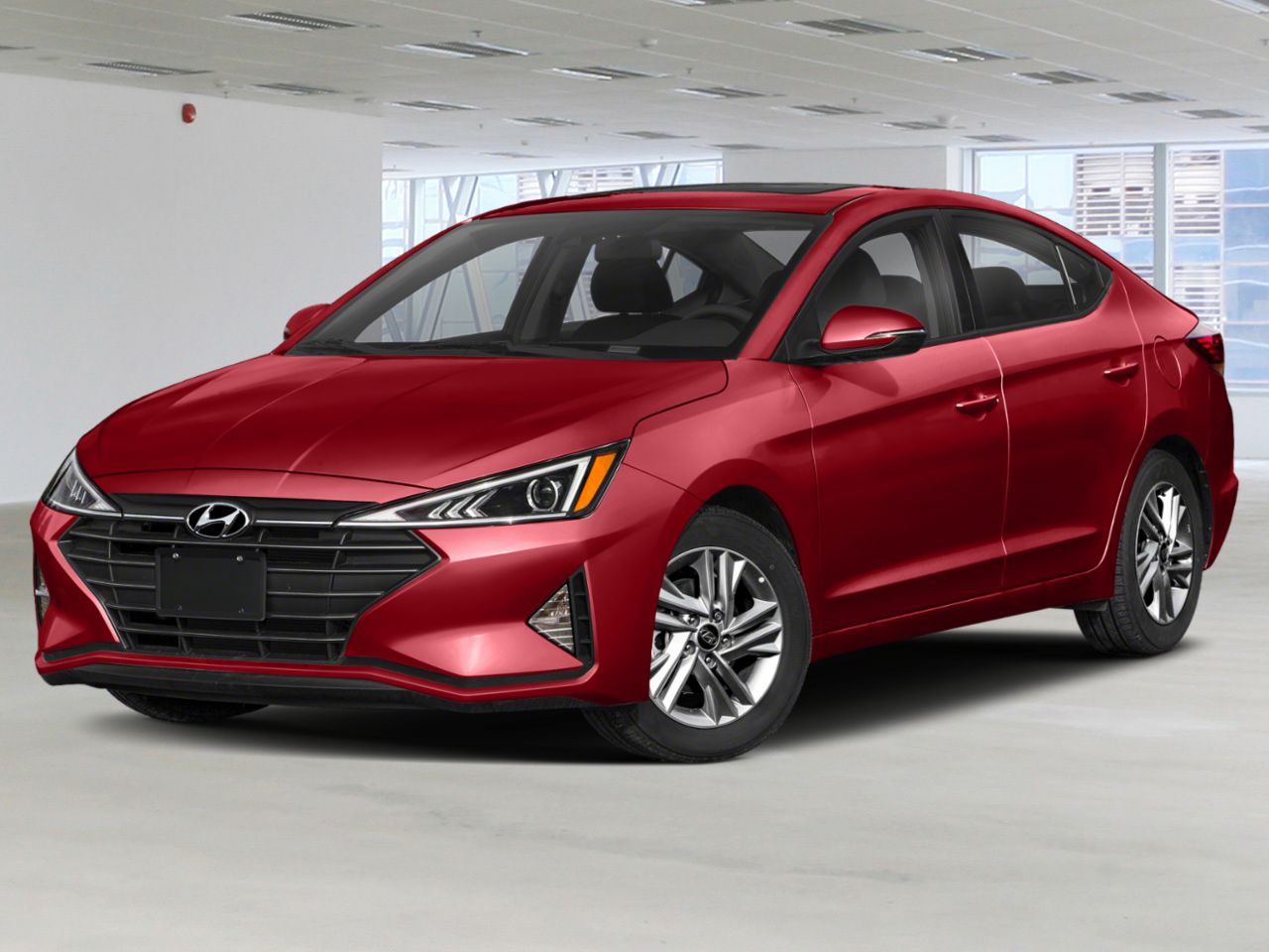Hyundai Elantra 2019 Rouge Gatineau - photo #0
