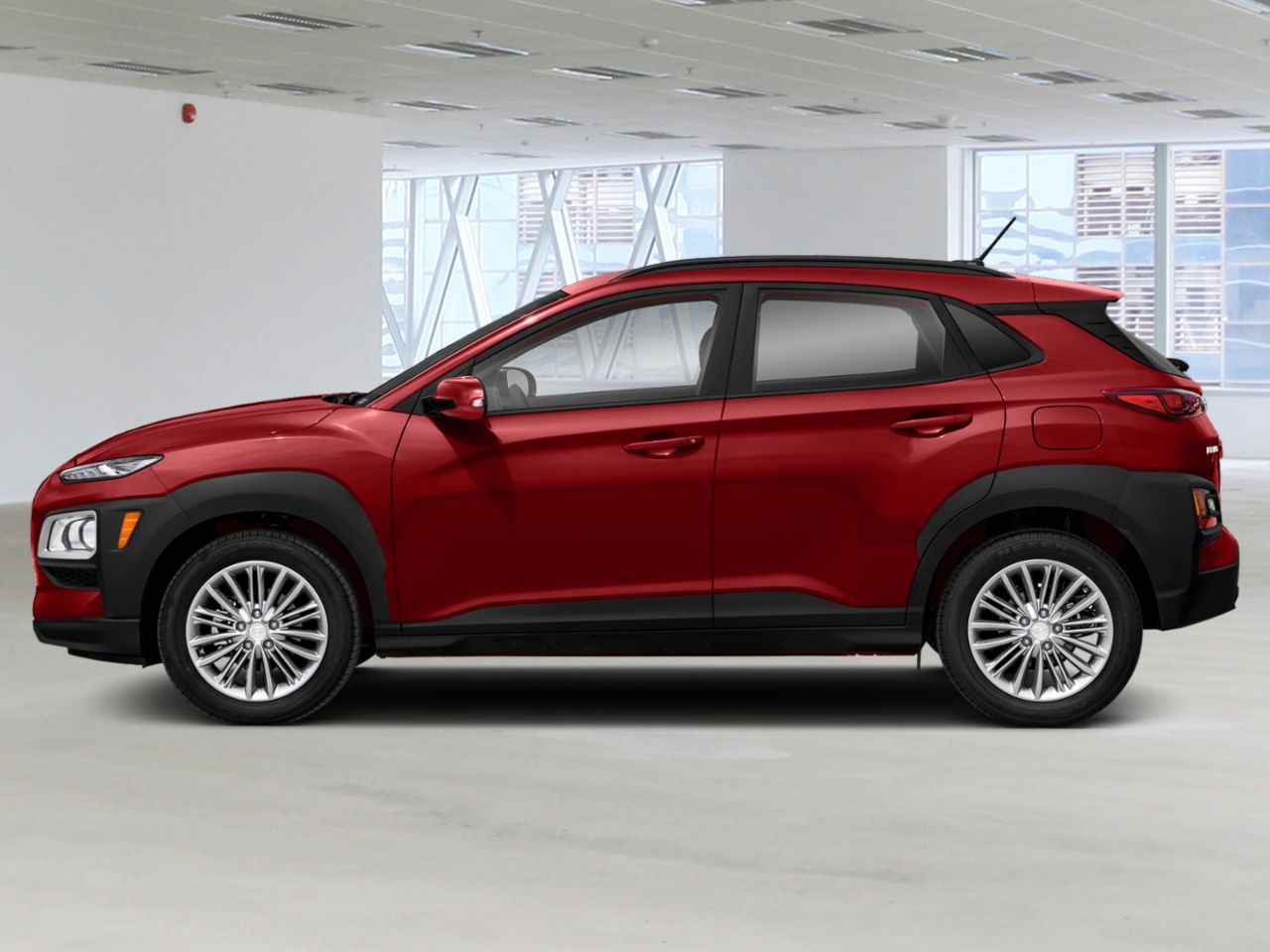 2019 Hyundai Kona Red Gatineau - photo #2