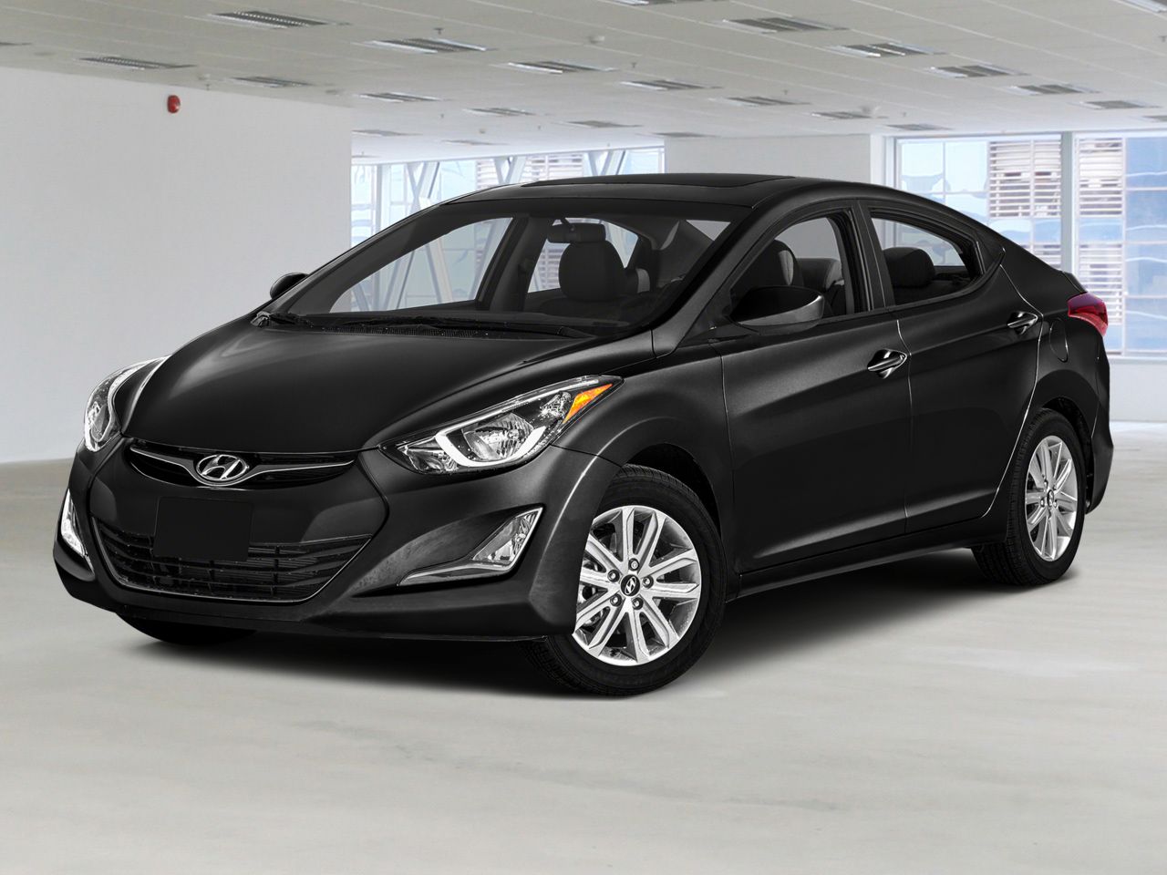 2016 Hyundai Elantra Black Gatineau - photo #0