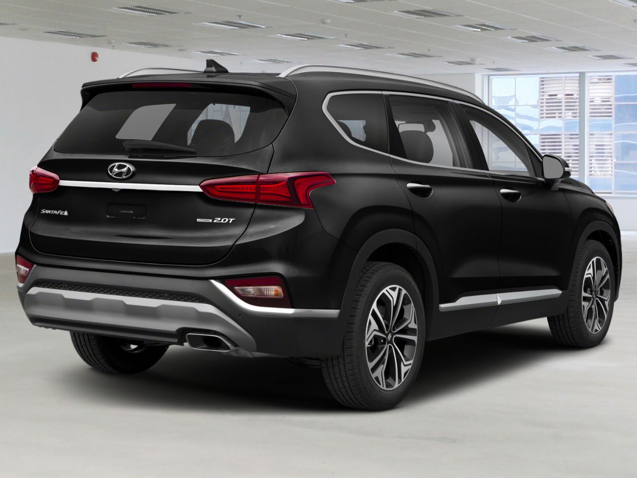 2020 HYUNDAI SANTA FE LIMITED/ULTIMATE Black Gatineau - photo #2