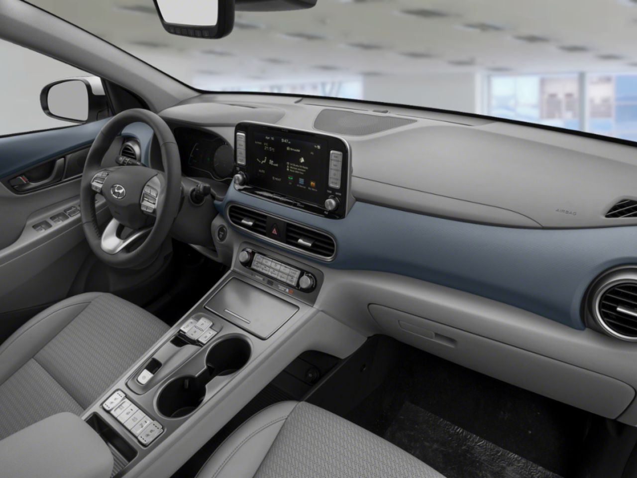 2021 HYUNDAI KONA EV Grey Gatineau - photo #4