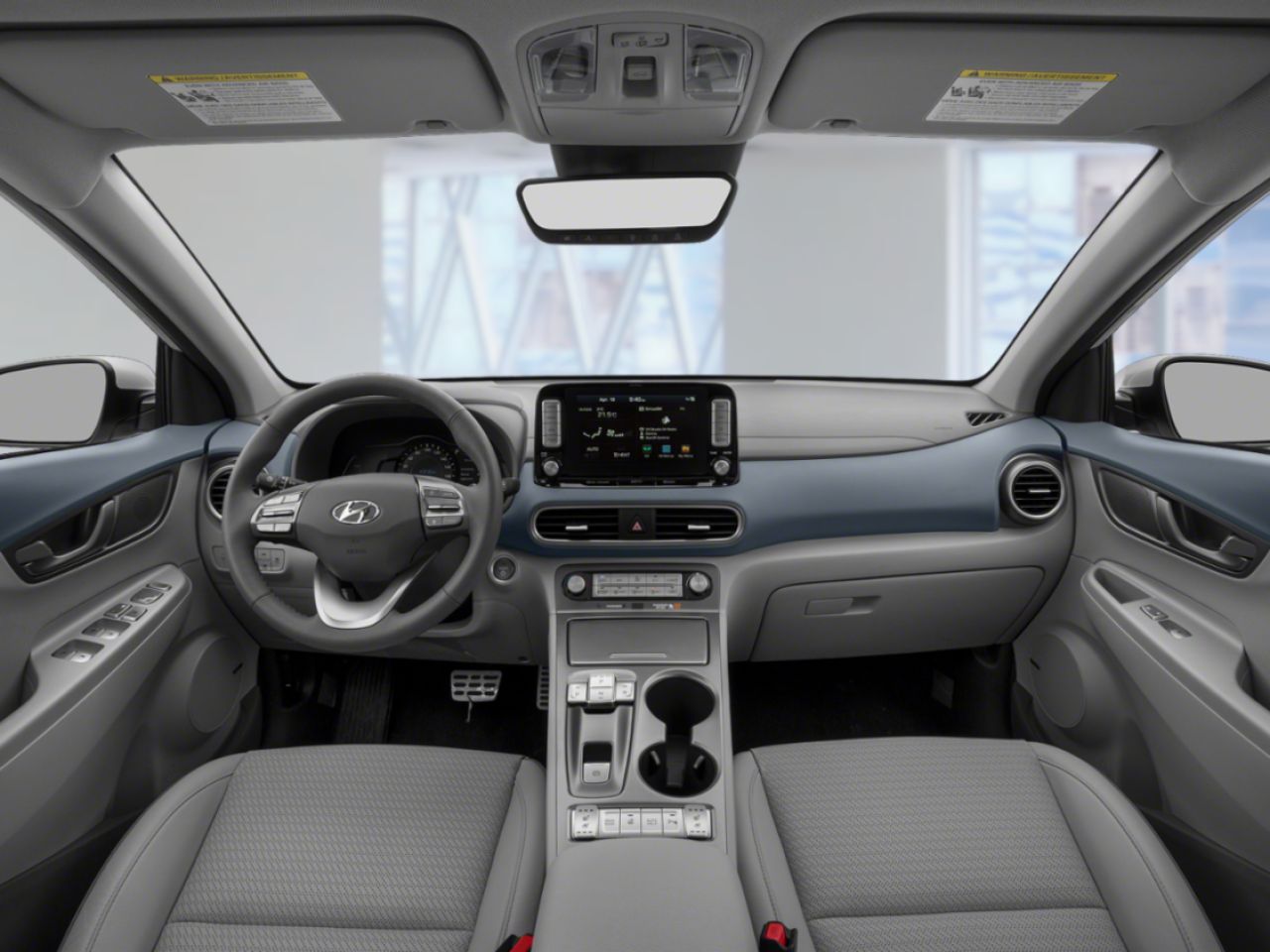 2021 HYUNDAI KONA EV Grey Gatineau - photo #8