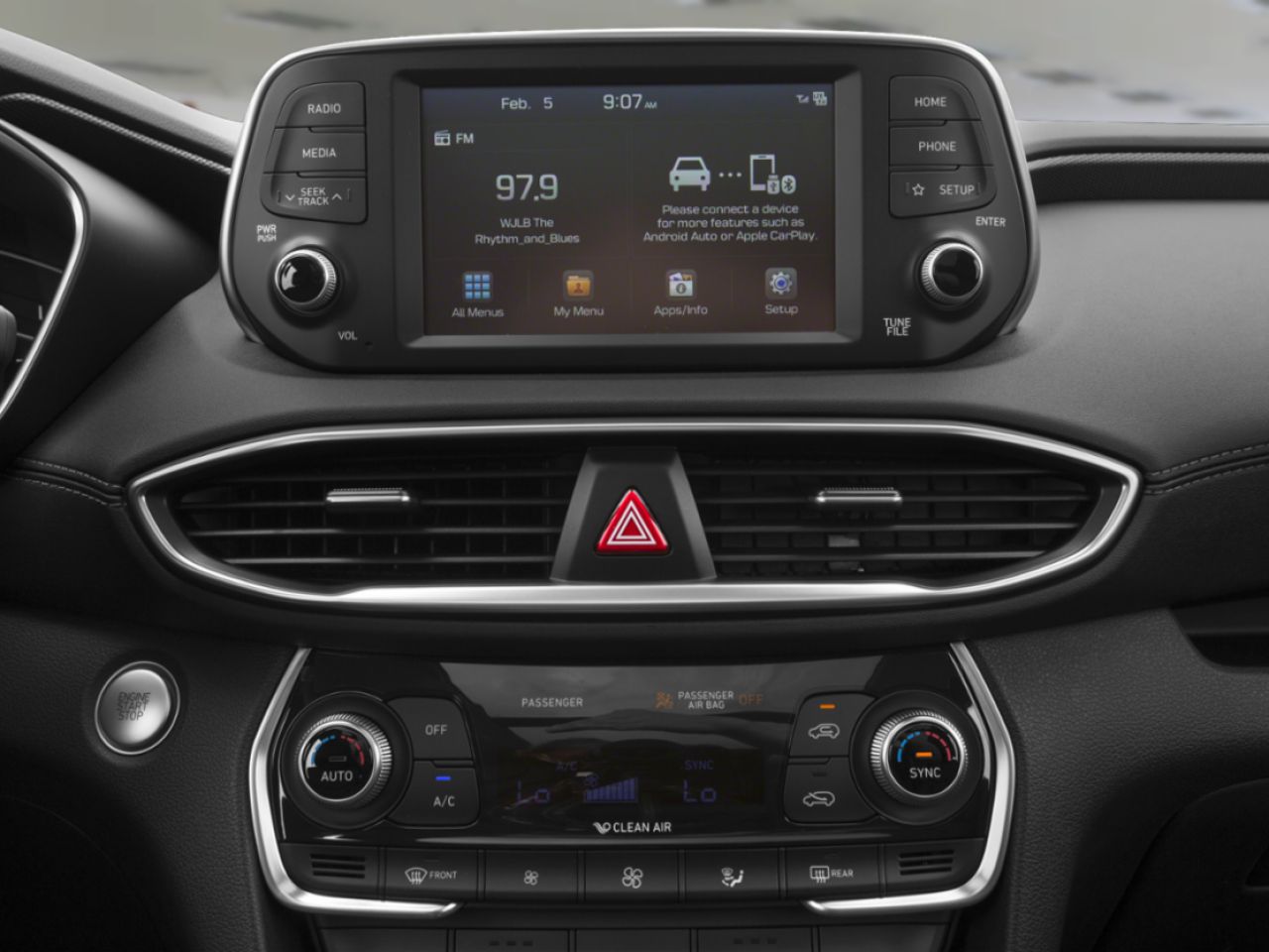2020 HYUNDAI SANTA FE LIMITED/ULTIMATE Black Gatineau - photo #8