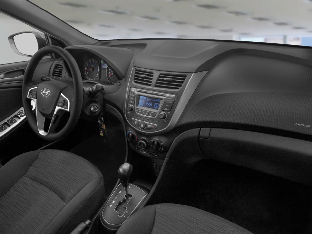 2017 Hyundai Accent Black Gatineau - photo #12