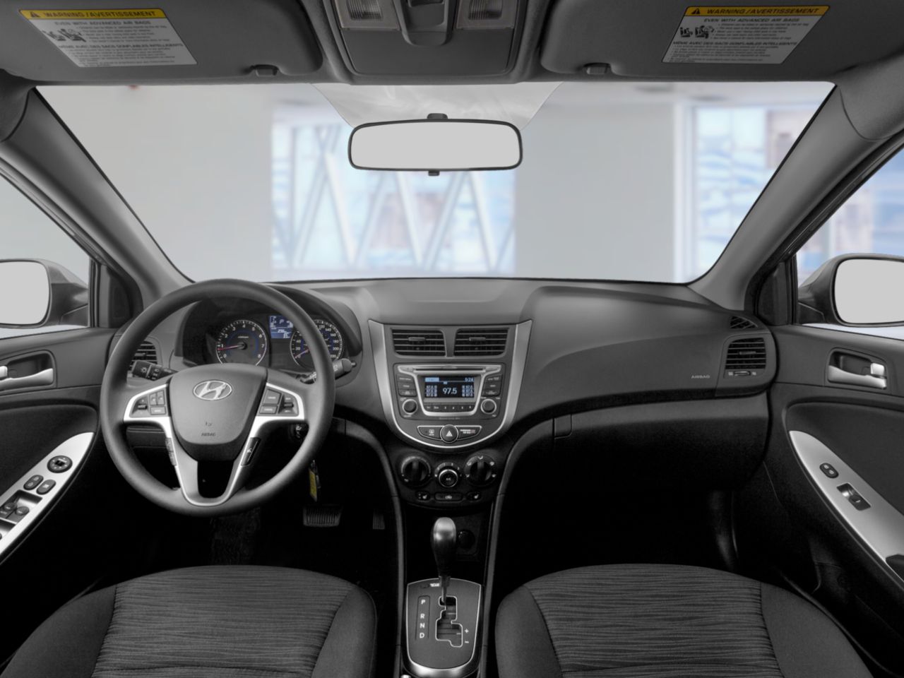 2017 Hyundai Accent Black Gatineau - photo #9