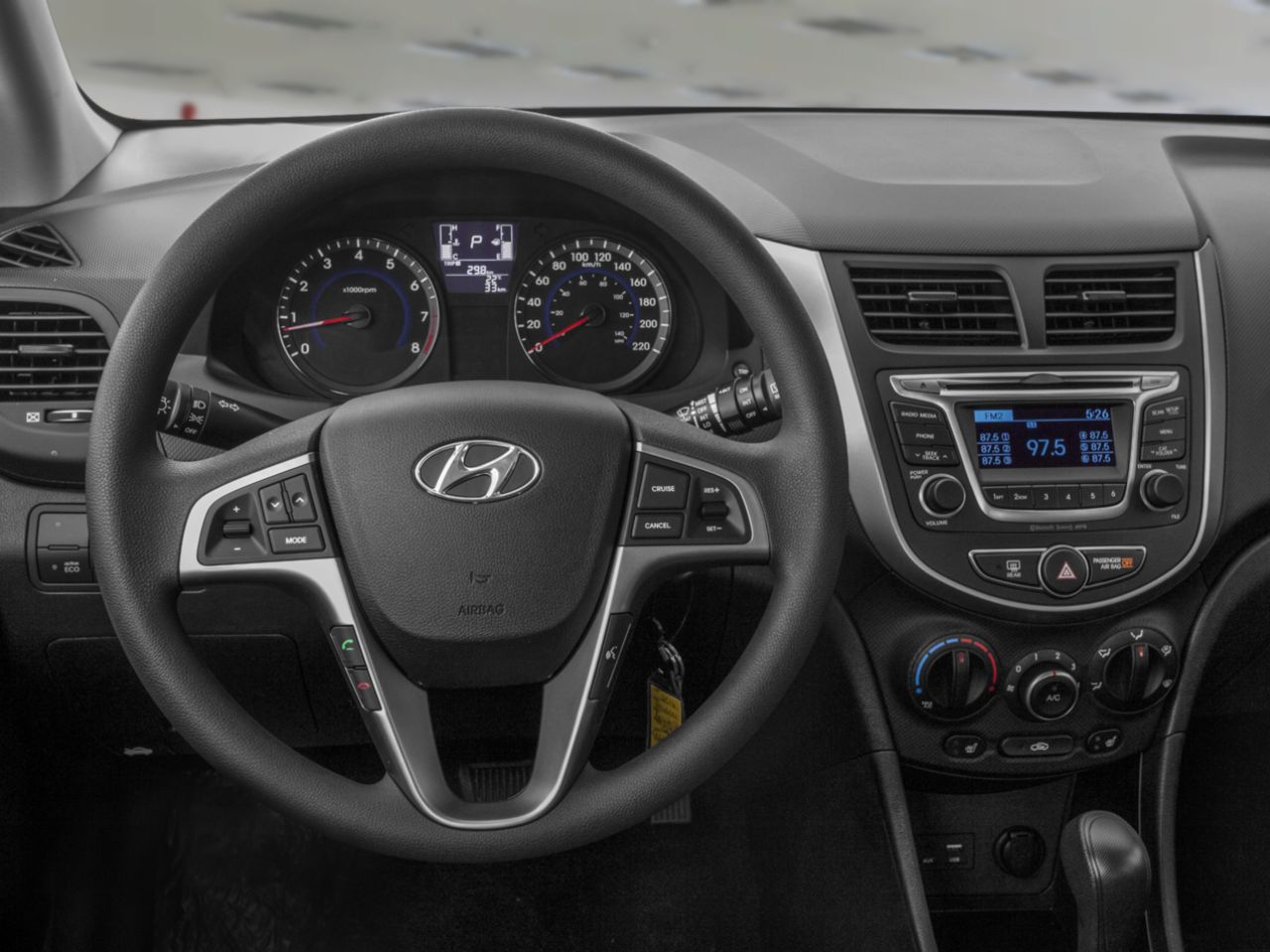 2017 Hyundai Accent Black Gatineau - photo #11