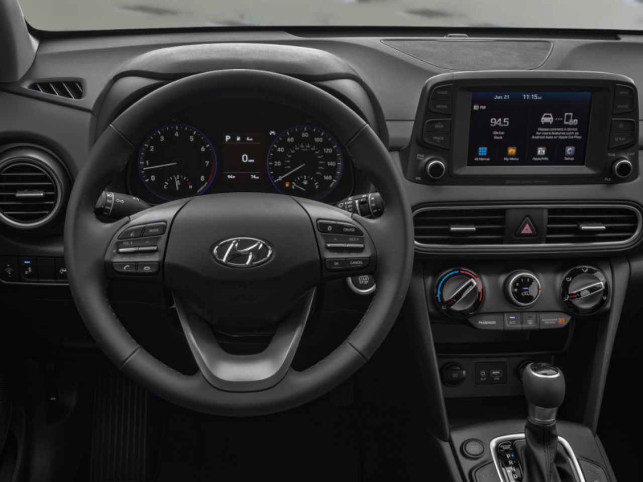 HYUNDAI KONA 1.6T TREND AWD 2018 Blanc Gatineau - photo #5