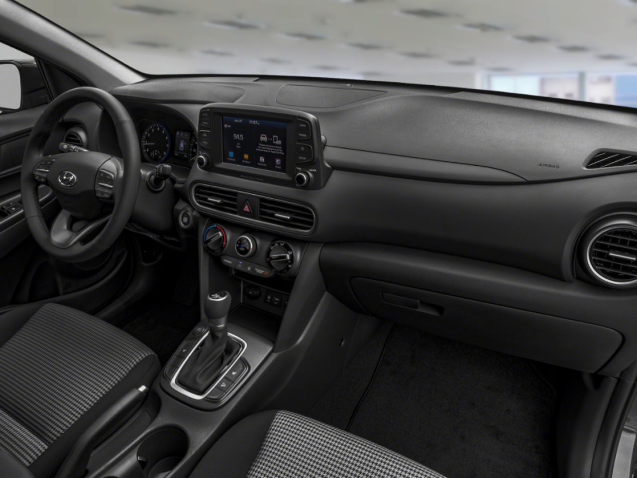 HYUNDAI KONA 1.6T TREND AWD 2018 Blanc Gatineau - photo #8