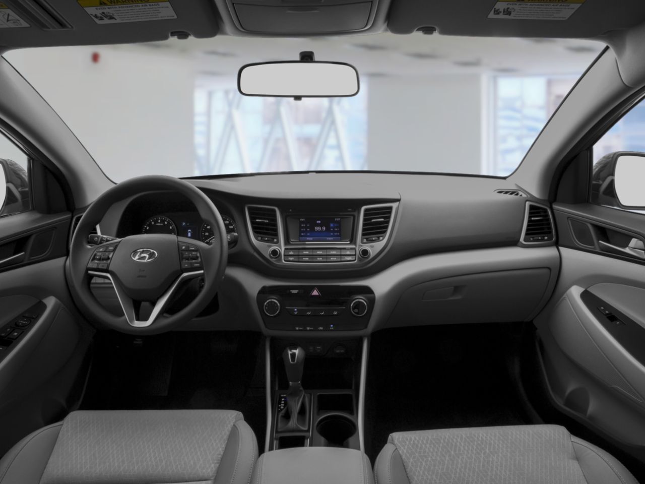 2017 HYUNDAI TUCSON Black Gatineau - photo #7