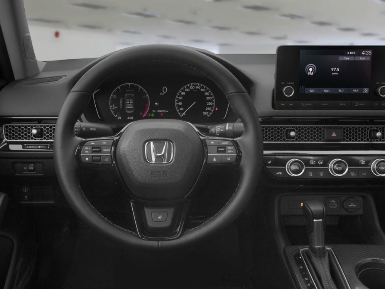 HONDA CIVIC EX 2022 Gris Gatineau - photo #9
