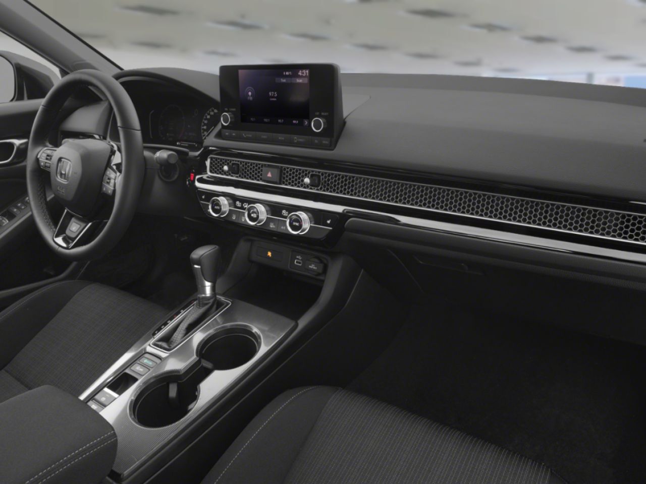 HONDA CIVIC EX 2022 Gris Gatineau - photo #4