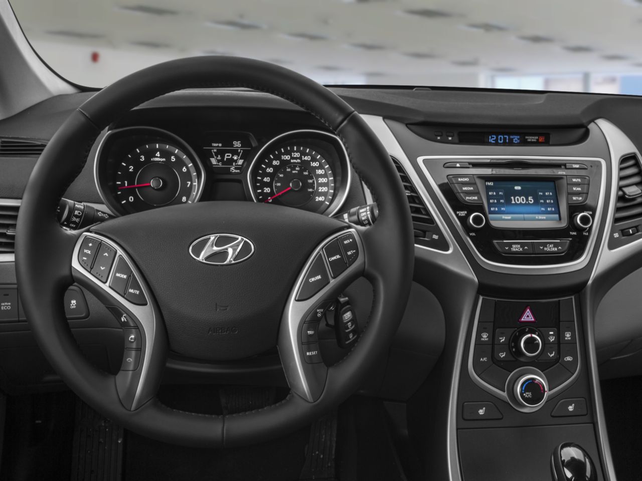 2016 Hyundai Elantra Black Gatineau - photo #9