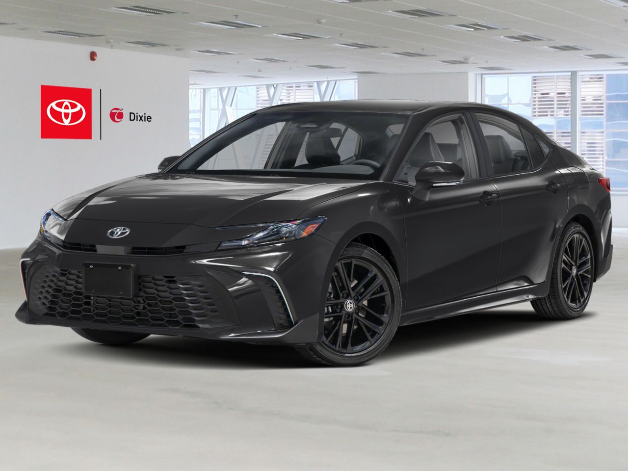 2026 Toyota Camry HYBRID SE UPGRADE AWD / CLEAN CARFAX / ALLOY WHEELS / MOONROOF / CARPLAY AND ANDROID AUTO Black Mississauga - photo #0