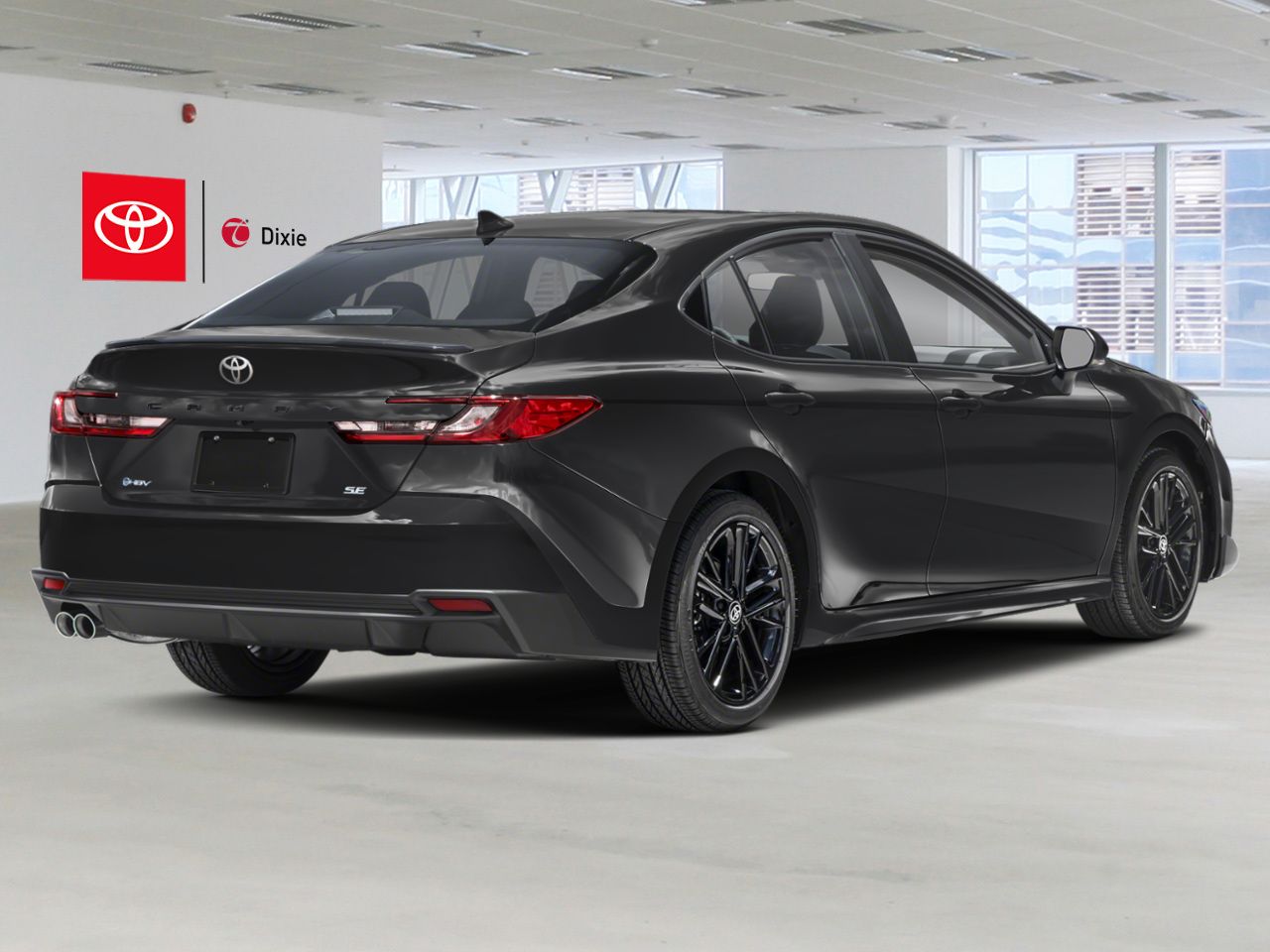 2026 Toyota Camry HYBRID SE UPGRADE AWD / CLEAN CARFAX / ALLOY WHEELS / MOONROOF / CARPLAY AND ANDROID AUTO Black Mississauga - photo #2