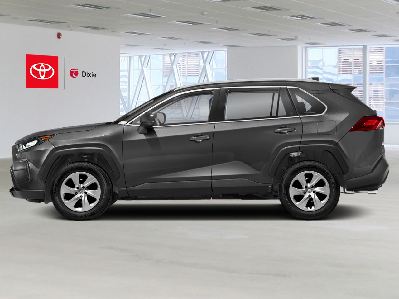 2022 Toyota RAV4 LE FWD / CLEAN CARFAX / HEATED SEATS / TOYOTA SAFETY SENSE / BACK UP CAMERA / CARPLAY AND ANDROID AUTO Magnetic Grey Metallic Mississauga - photo #2