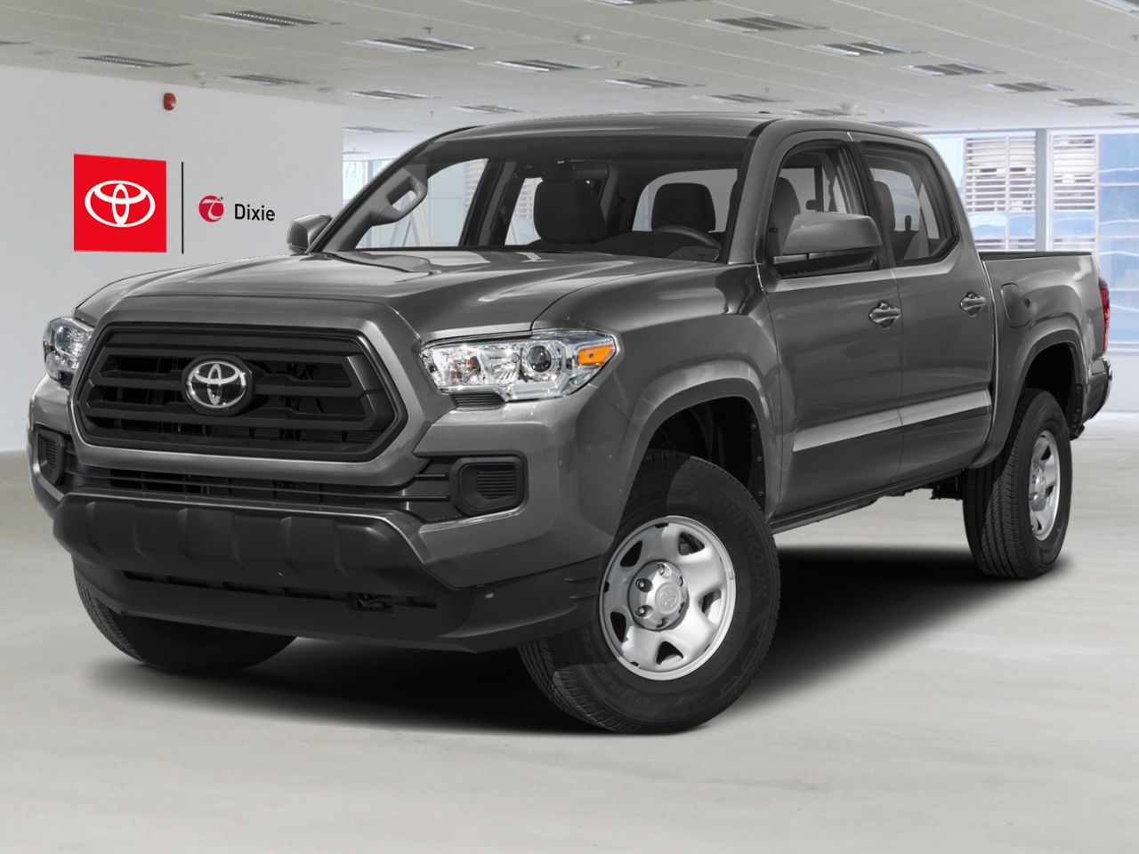 2022 Toyota Tacoma TRD SPORT 4WD / V6 / CLEAN CARFAX / HEATED SEATS / TOYOTA SAFETY SENSE / CARPLAY AND ANDROID AUTO Grey Mississauga - photo #0