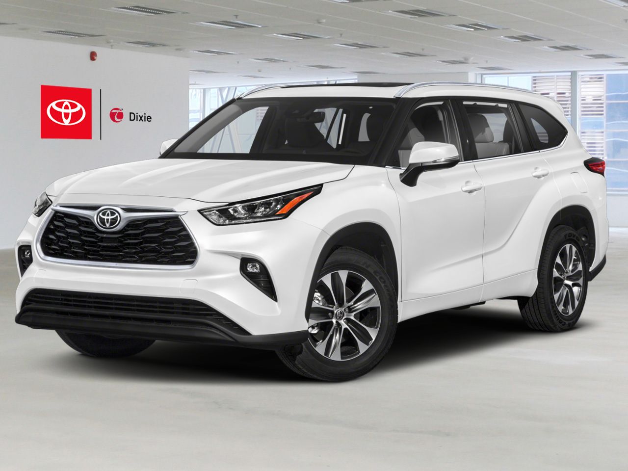2022 Toyota Highlander XLE AWD / CLEAN CARFAX / HEATED SEATS / MOONROOF / ALLOY WHEELS / CARPLAY AND ANDROID AUTO White Mississauga - photo #0
