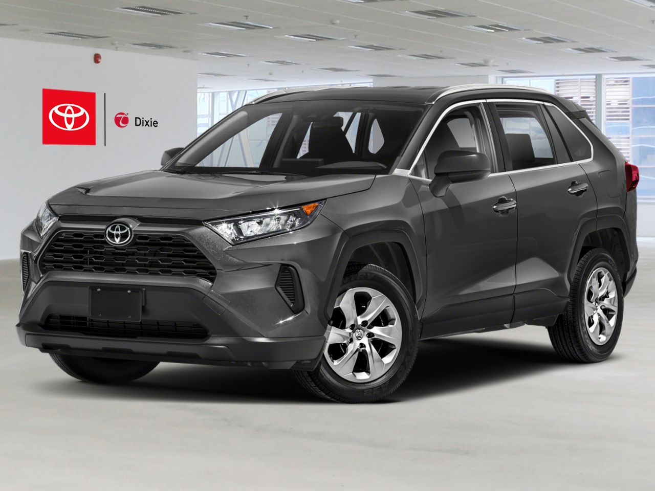 2022 Toyota RAV4 LE FWD / CLEAN CARFAX / HEATED SEATS / TOYOTA SAFETY SENSE / BACK UP CAMERA / CARPLAY AND ANDROID AUTO Magnetic Grey Metallic Mississauga - photo #0