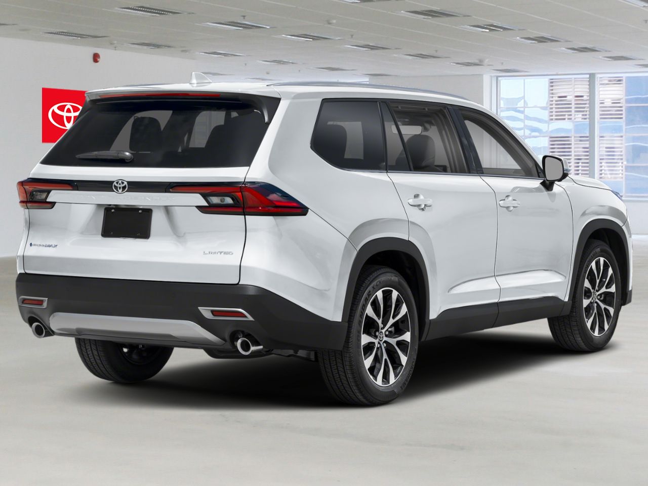2025 Toyota Grand Highlander HYBRID LIMITED AWD / HEATED AND VENTILATED SEATS / MOONROOF / ALLOY WHEELS / CARPLAY AND ANDROID AUTO White Mississauga - photo #2